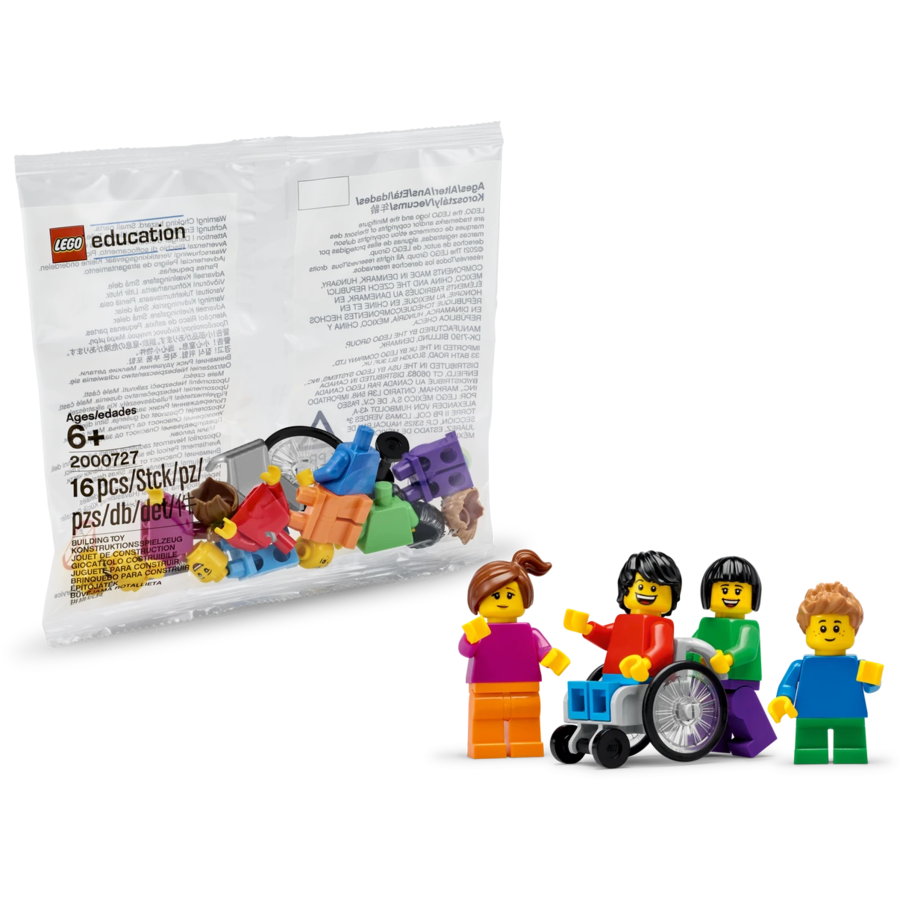 Pachet de Rezerva 4x Minifigurine LEGO® Education 2000727 SPIKE ...