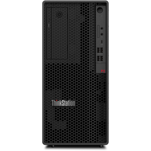Sistem desktop ThinkStation P2 Intel Core i7-14700 32GB 1TB SSD Windows 11 Pro Black