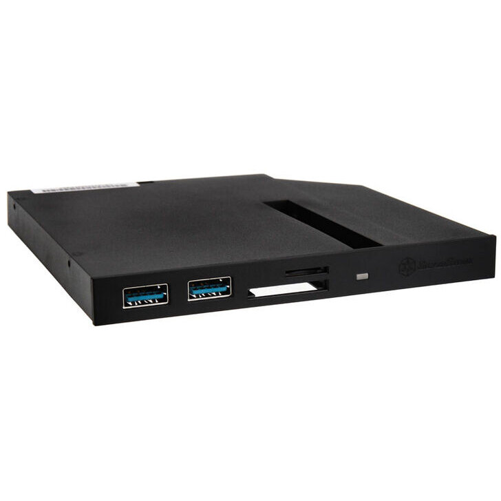 Adaptor SST-FPS01  Slim ODD   12.7mm Negru