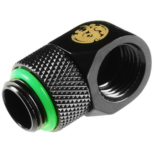 Adaptor Racirea  Apa 90 Grade G1/4inch  Negru