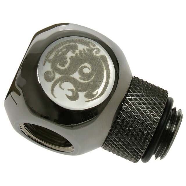 Adaptor Racirea  Apa Q-Splitter  3x G1/4inch  Alama Nichelata Negru