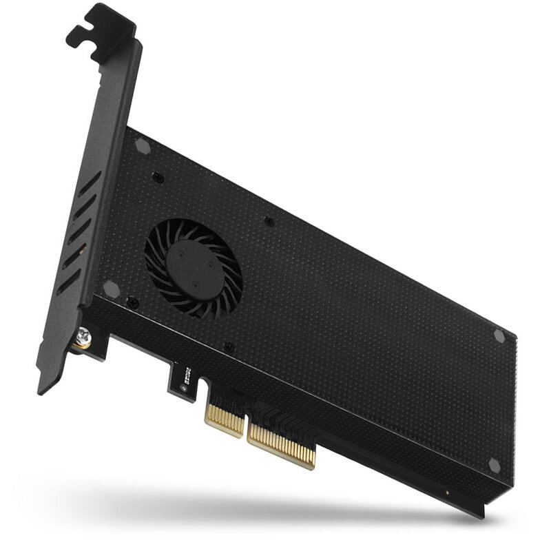 Adaptor PCIe (4x) PLUG SATA (data) PLUG M.2 SOCKET NVMe PCIe 3.0, SATA I SATA II (3G) SATA III (6G) Negru