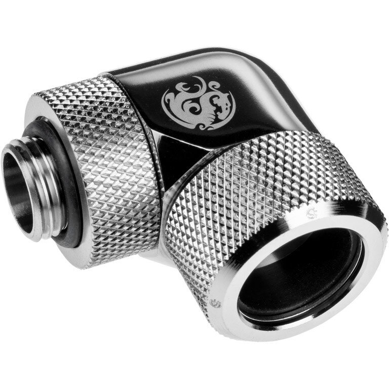 Adaptor Racirea  Apa G1/4inch Alama Nichelata 16mm  Argintiu