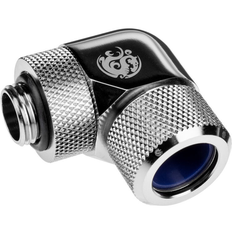 Adaptor Racirea  Apa G1/4inch Alama Nichelata 14mm Argintiu