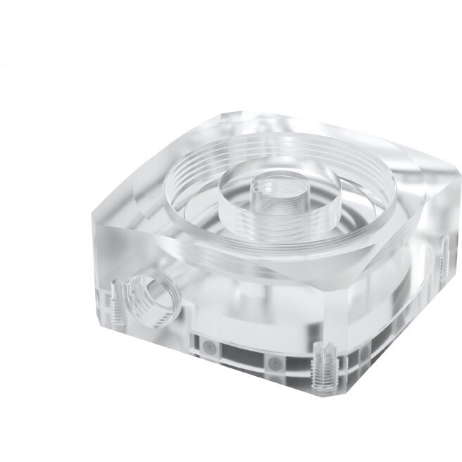 Adaptor Rezervor DDC  G1/4inch RGB  Transparent