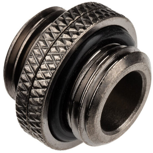 Adaptor Racirea  Apa 2x G1/4inch  18x15mm Negru