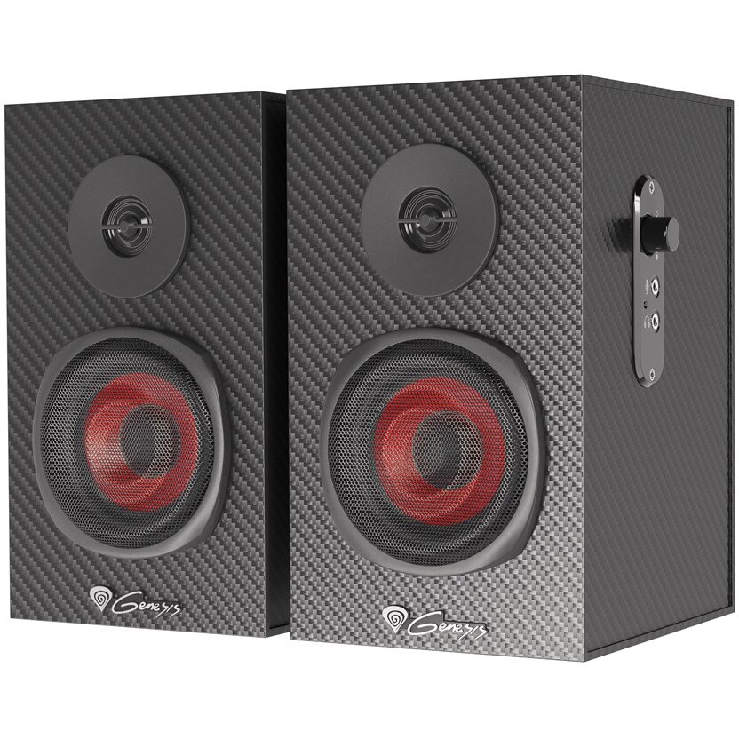 Boxe Helium 200 Red 10W Negru