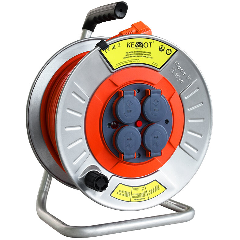 Prelungitor Tambur 4 Prize 30m Red Grey