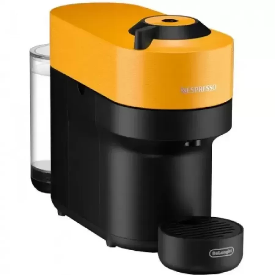 Espressor Automat Nespresso Vertuo Pop ENV90.Y Mango Yellow 1260W Extracție prin Centrifusion Control prin Bluetooth și Wi-Fi 0.6L Galben/Negru