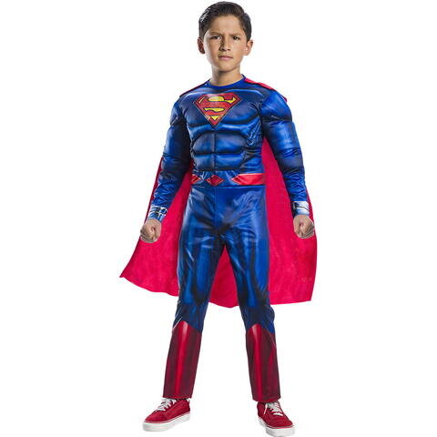 Costum de Carnaval Black Line - Superman Deluxe 3ani+