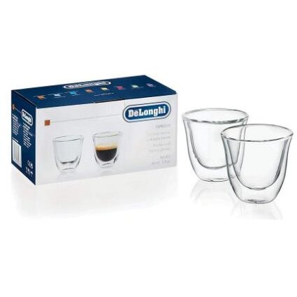 Set 2 pahare espresso DeLonghi DLSC310, 90 ml — imaginea 2