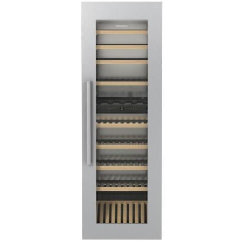 Frigider de Temperare a Vinurilor Vinidor EWTdf 3553 Incorporabil 80 Sticle 254L H 177CM Clasa G Argintiu