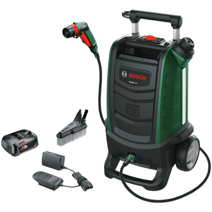 Aparat de Spalat cu Presiune Fontus 18 V 06008B6101 Rezervor 15L Acumulator Verde