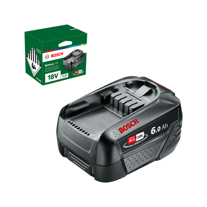 Acumulator PBA 18V 6.0Ah W-C 1600A00DD7 pentru Scule Bosch Home&Garden Negru