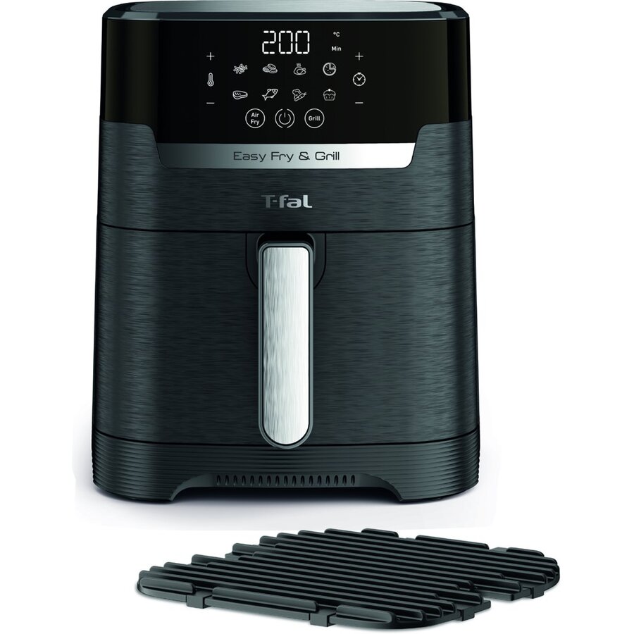 Friteuza Cu Aer Cald EY505815 Fryer Easy Fry and Grill 4.2l 1550W Negru