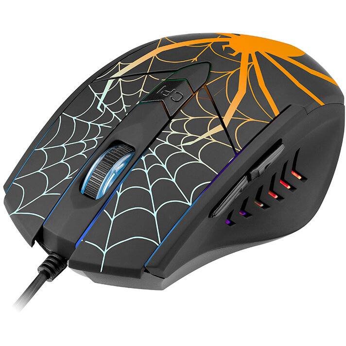 Mouse GameZone  Widow USB RGB  1600DPI  Negru