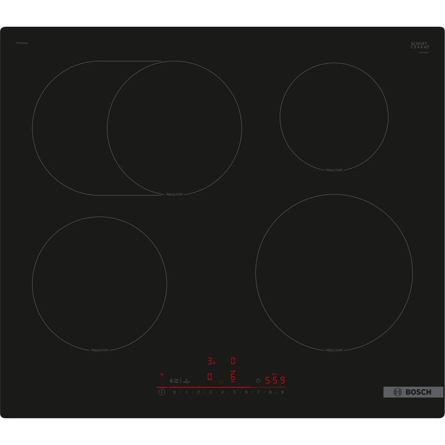 Plita PIF61RHB1E Induction 4 Zone Negru