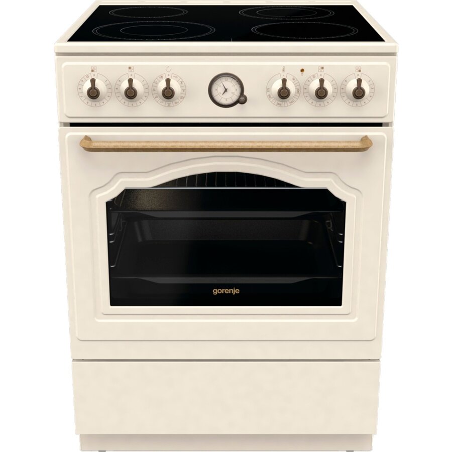 GECS6B70CLI, stove (cream/gold)