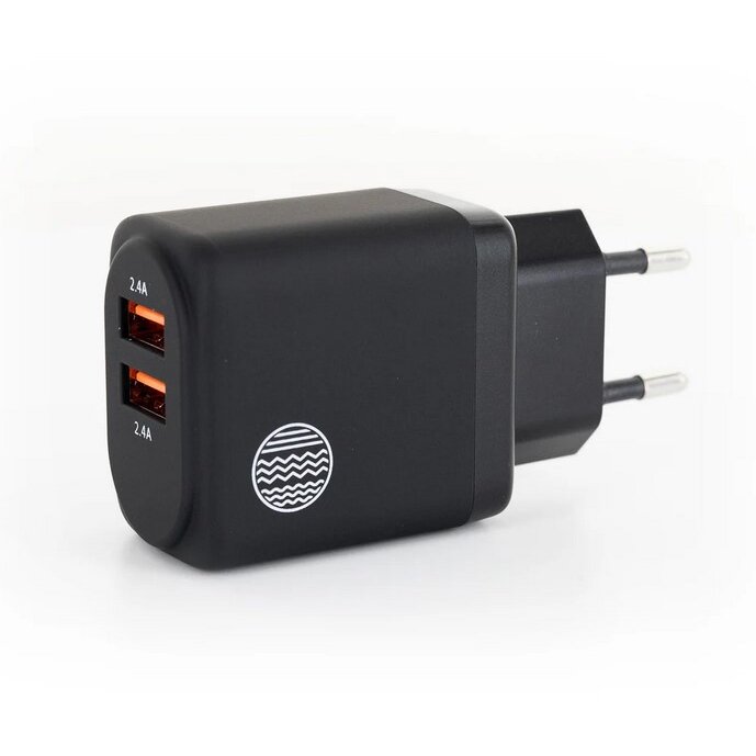 Incarcator Retea 24W Dual USB-A Wall Charger EU Port