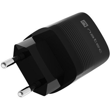 Incarcator Natec Ribera GaN 30W USB-A USB-C czarna