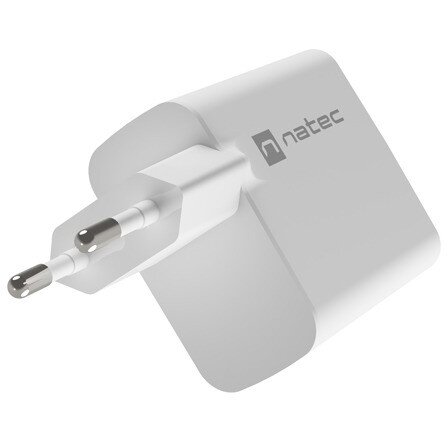 Incarcator Retea Ribera GaN 65W USB-A USB-C  Alb