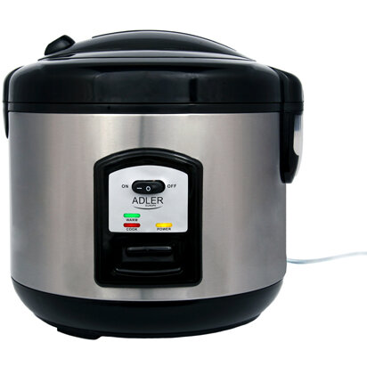 Aparat pentru Gatit Orez AD 6406 1.5L 1000W Argintiu/Negru