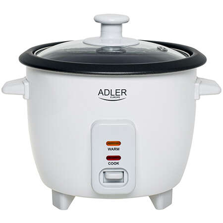 Aparat pentru Gatit Orez Adler AD 6418 0.6L 300W Alb