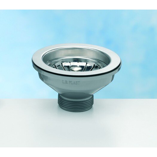 Valva pentru Chiuveta 521097201 Diametru Ø92MM Fara Preaplin Argintiu