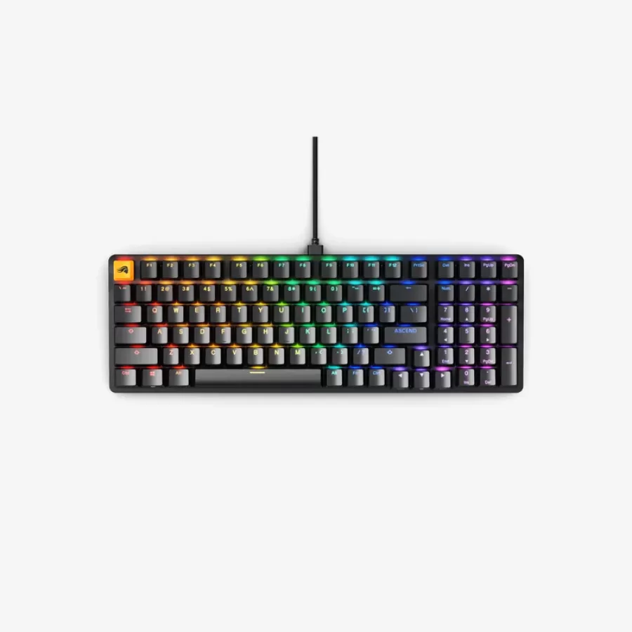 Tastatura Gaming Glorious GMMK 2 Full-Size Fox Switches LED RGB US Layout Negru