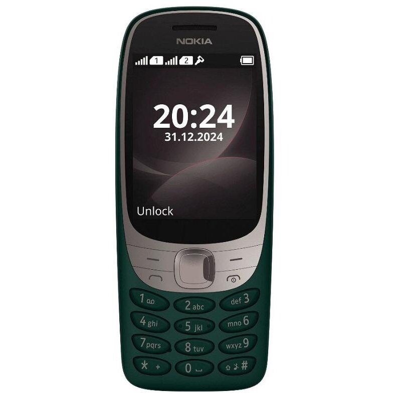 Telefon mobil 6310 2024 2G Green