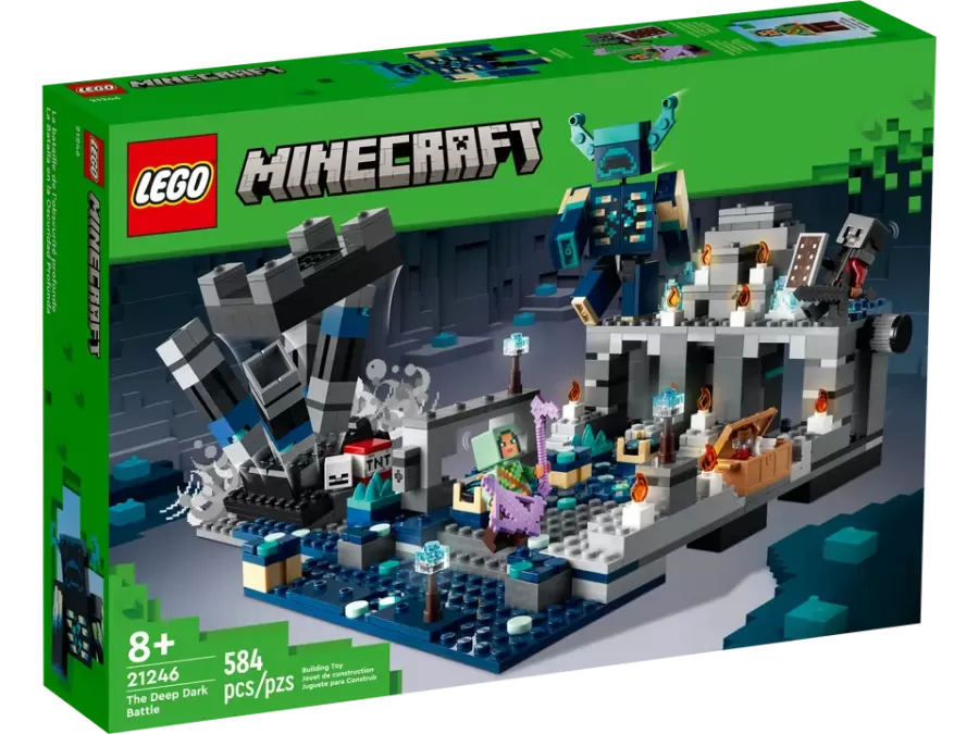 マインクラフト LEGO 21246 Minecraft The Deep Dark Battle Multicolor ITGalaxy.ro