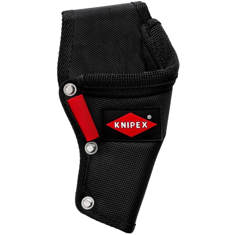 multi-purpose belt pouch, holster (black/red)