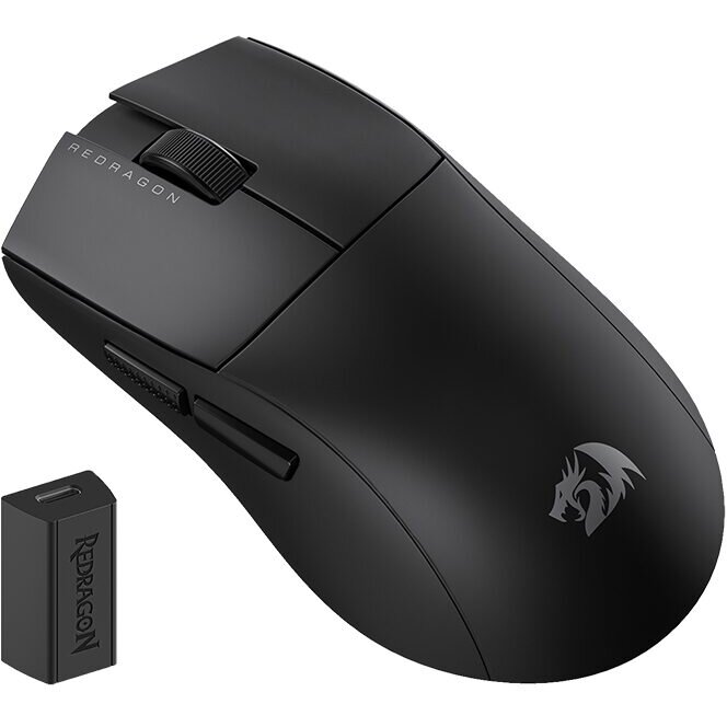 Mouse Gaming K1ng  4k Pro Wireless Bluetooth Si Cu Fir Negru