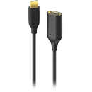 Cablu USB Sentivus USB 2.0 OTG Type C - USB Type A 0.1m Black