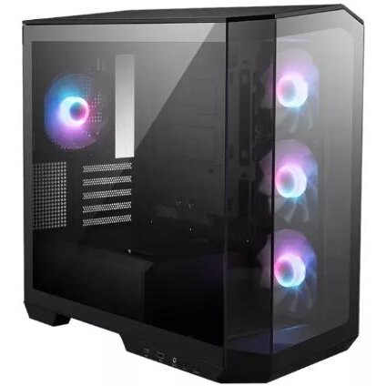 Carcasa MAG PANO M100R PZ mATX RGB Negru