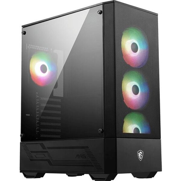 Carcasa MSI MAG FORGE 112R Mid-Tower RGB Negru