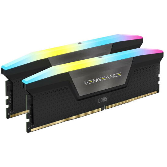 Memorie CMH32GX5M2B6000C38 Vengeance RGB 32GB DDR5 6000MHz 2x16GB Negru