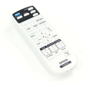 Telecomanda Pentru Videoproiectoare Epson Compatibilă EB-S31/X31/X36/W32/U32/S130/ X130/W130/U130 Alb