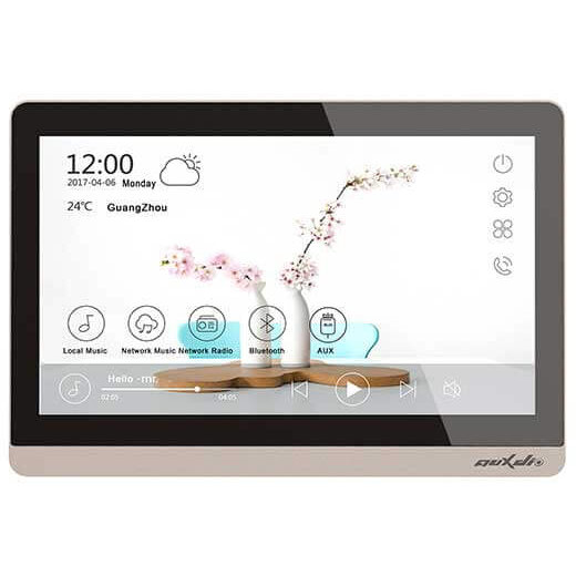 Amplificator DM858 Hi-Fi Stereo 4x20W Cu Ecran 7inch Pentru Living / Bucatarie / Birou