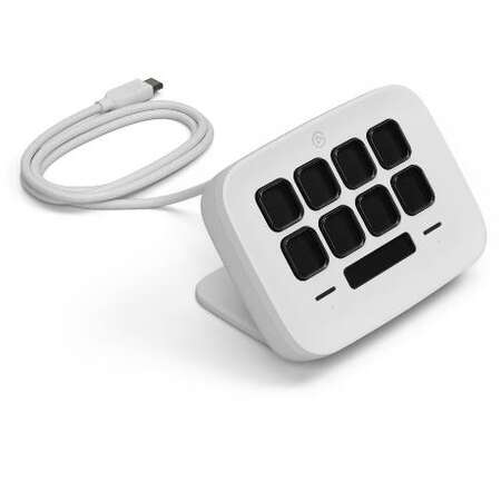 Stream Deck Elgato Neo USB 8 Butoane Alb ITGalaxy.ro