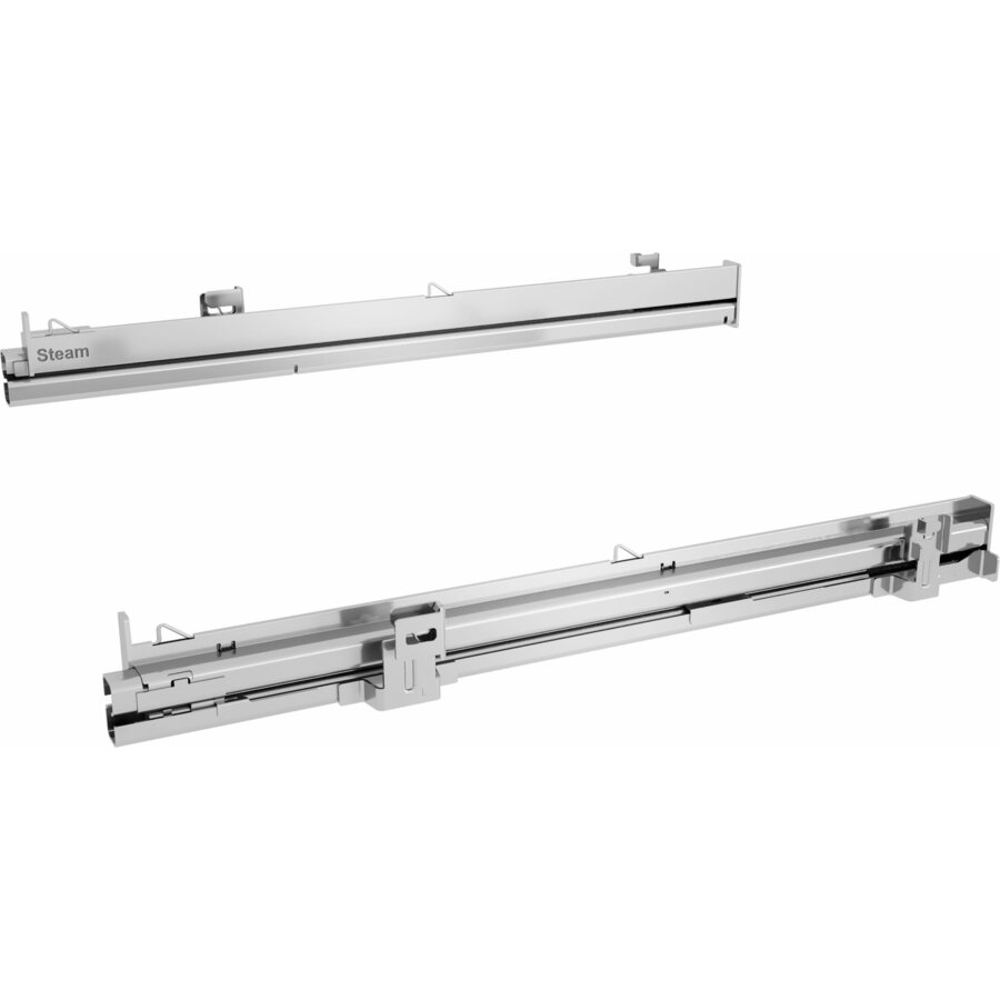 clip full extension HEZ638D00, oven pull-out (silver, level-independent, steam)