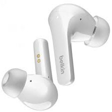 Casti Telefon Noise Cancelling  Bluetooth Incarcare Wireless Alb