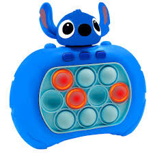 Joc De Indemanare Consola Cu Lumini Pop It  Albastru