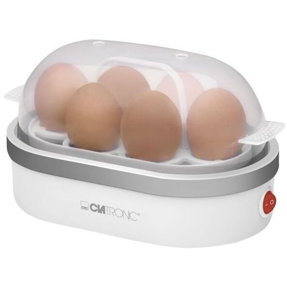 Fierbator egg cooker EK 3497 400W whiteite / silver - for 6 eggs