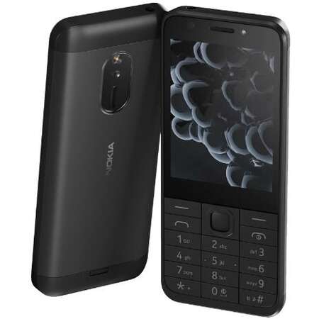 Telefon Mobil Nokia 230 (2024) Dual SIM Display 2.8Inch Spate Metalic 1450mAh Negru
