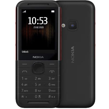 Telefon Mobil 5310 (2024) Dual SIM Display 2.8Inch 1450mAh Negru/Rosu