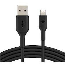 Cablu De Date\Incarcare USB-A to Lightning PVC  3M Negru