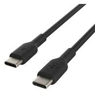 Cablu De Date\Incarcare USB-C to USB-C 2.0  PVC  1M Negru