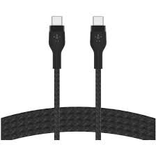 Cablu De Date\Incarcare USB-C to USB-C 2.0 Braided   3M Negru