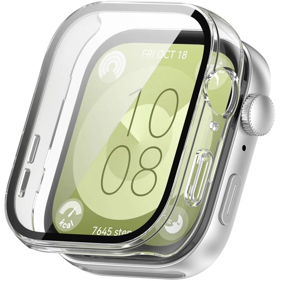 Accesoriu smartwatch Defense 360 compatibila cu Huawei Watch Fit 3 Clear
